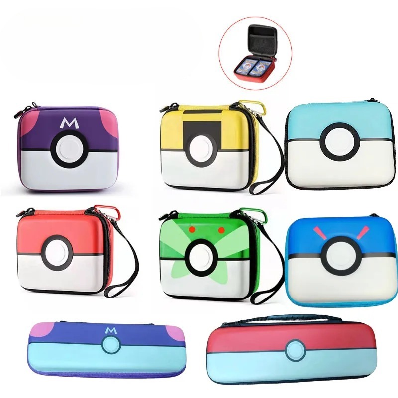 Game Storage Box - กระเป๋าเก็บการ์ดเกมโปเกมอน ลวดลายสวยงาม น่ารัก สร้างสรรค์ กล่องใส่การ์ดความจุขนาดใหญ่ แฟชั่น