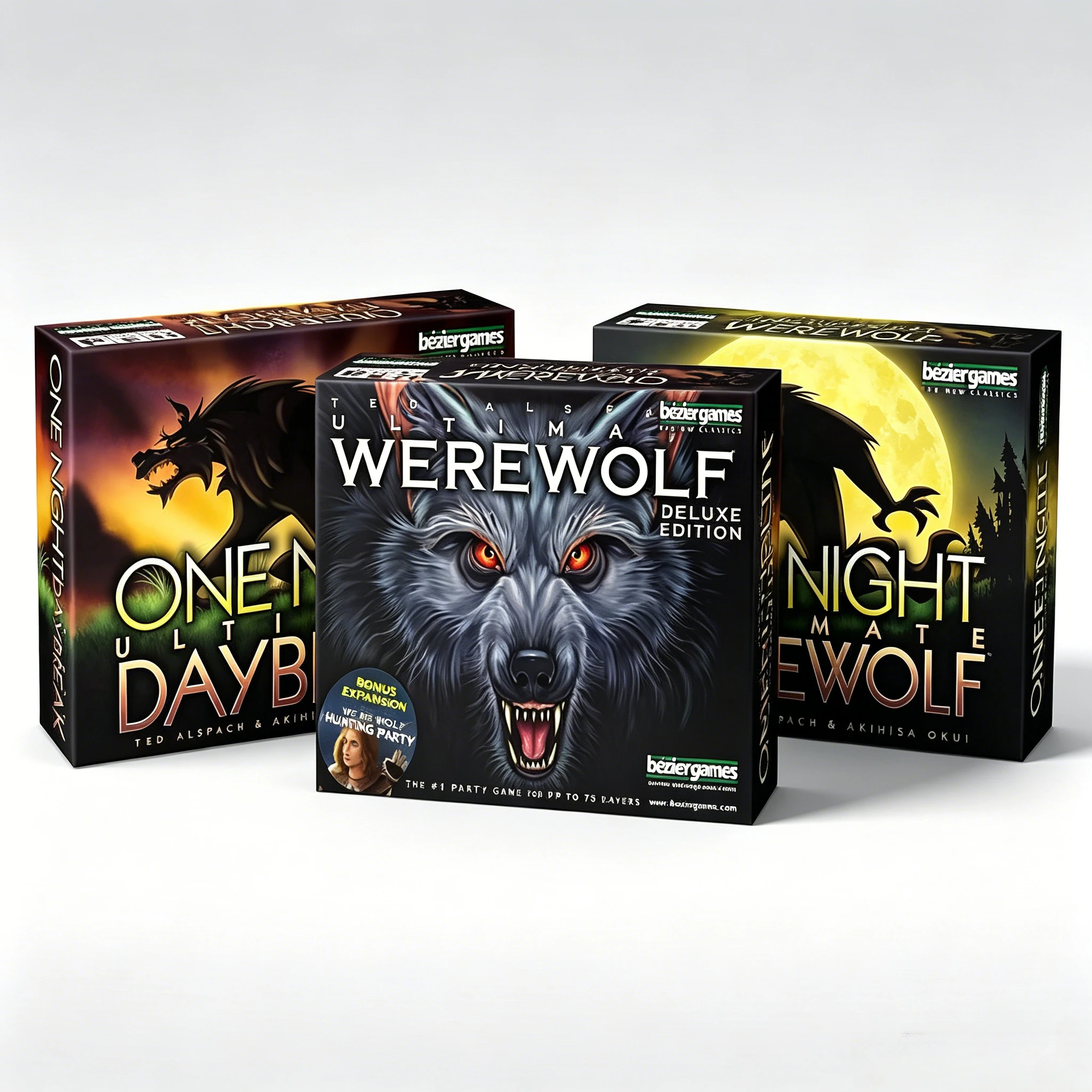 Board Game Werewolf - เกมกระดาน One Night Ultimate Werewolf Cards