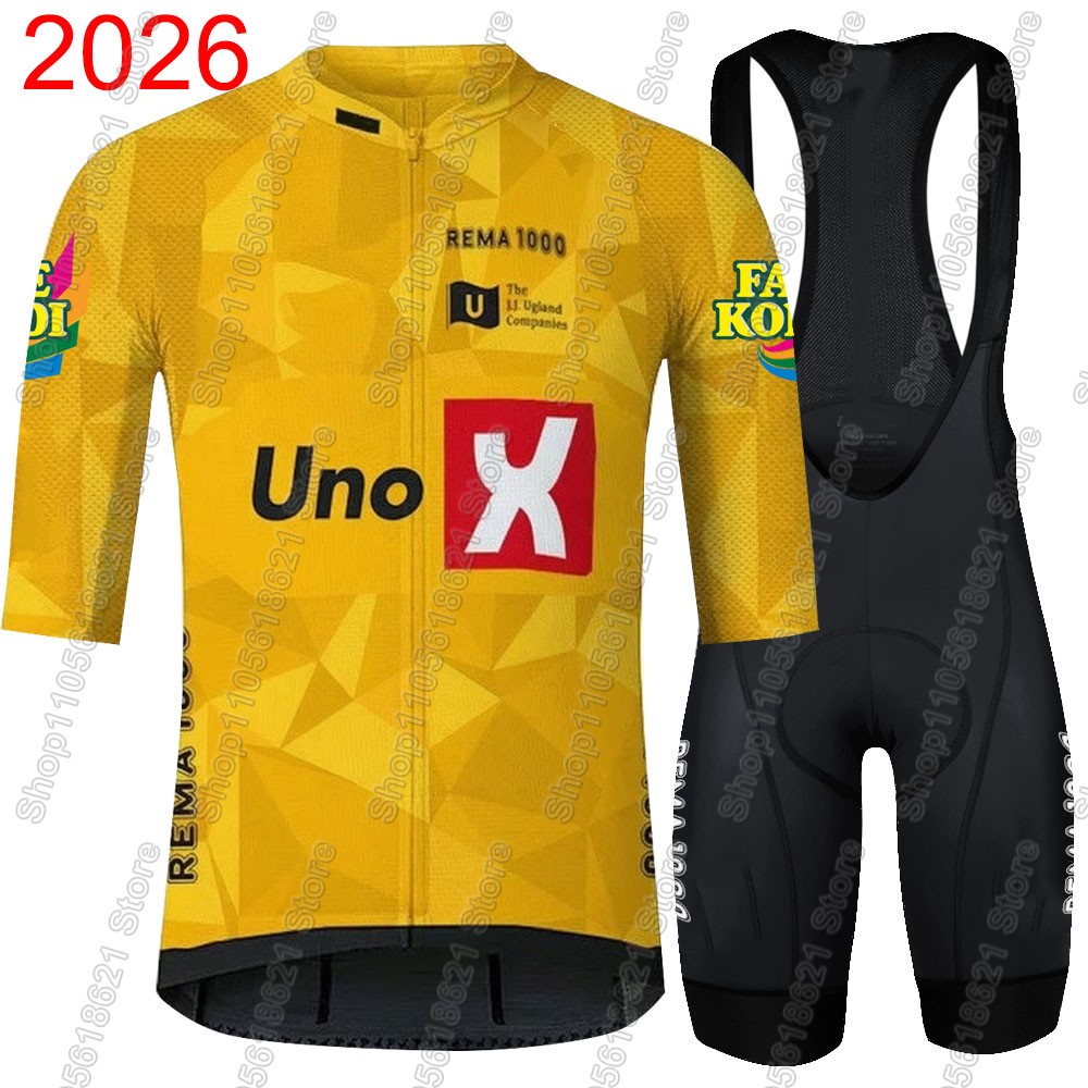 Cooperative Card Game - ชุดเสื้อปั่นจักรยานทีม Uno X Spain Tour 2026