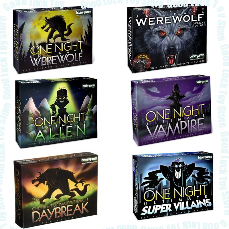 Board Game Werewolf - เกมกระดาน One Night Ultimate Werewolf Alien