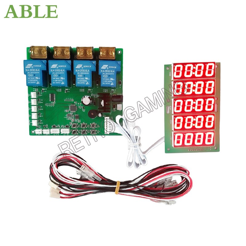 Board Game Hegemony - JY-215 Inbuilt เคาน์เตอร์ 4 ช่อง Timer