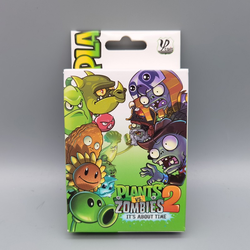 Board Game Zombies - ไพ่การ์ตูน Plants Vs. Zombies น่ารักสำหรับเล่นเกมกระดาน ของเล่นเสริมความบันเทิงสำหรับนักเรียน