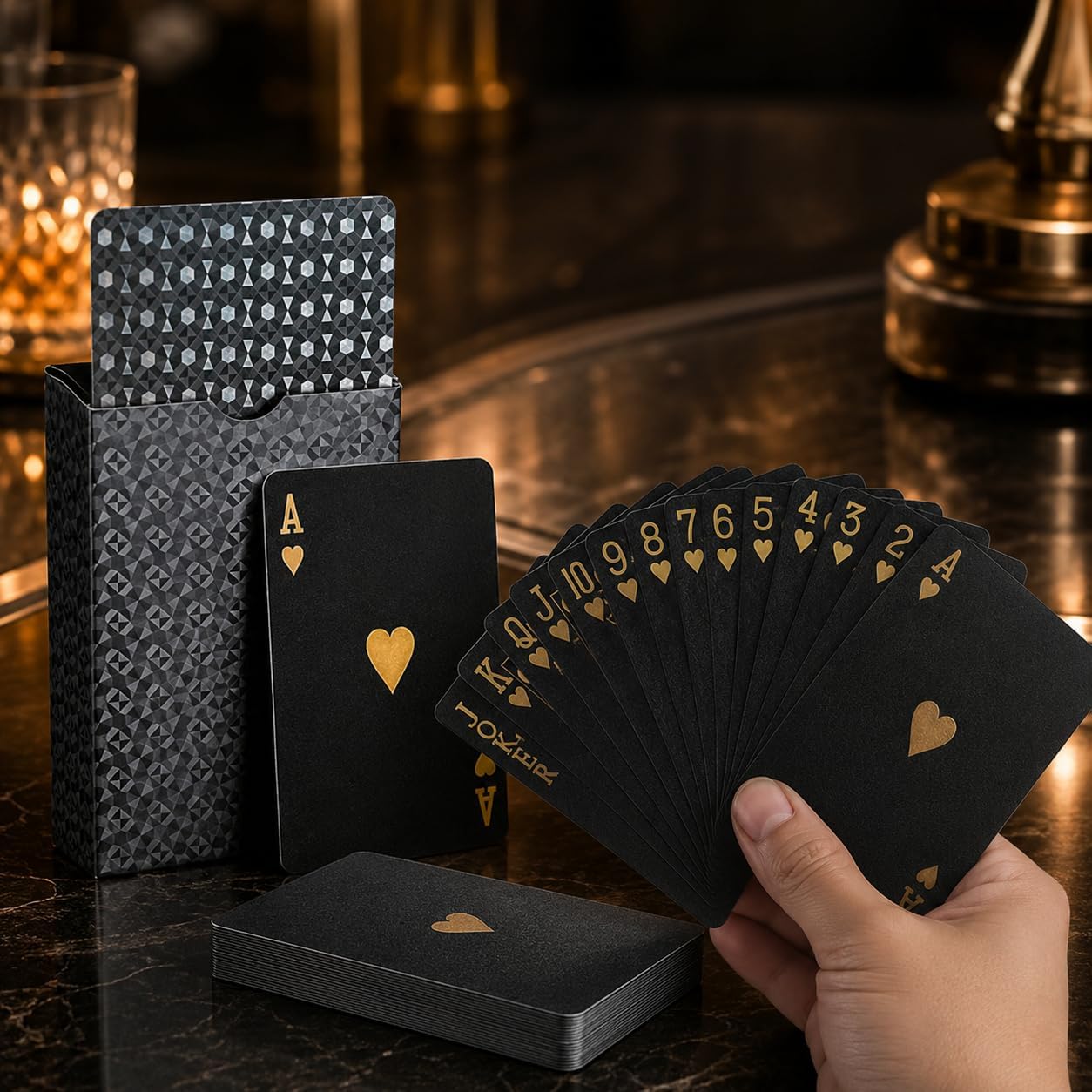 ไพ่กันน้ำสีดำทอง, ไพ่คุณภาพสูง - Cooperative Card Game บทวิจารณ์และราคา