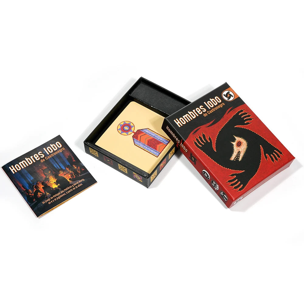 เกมไพ่ฮอมเบรส โลโบ เด คาสโตรเน - Board Game Werewolf บทวิจารณ์และราคา