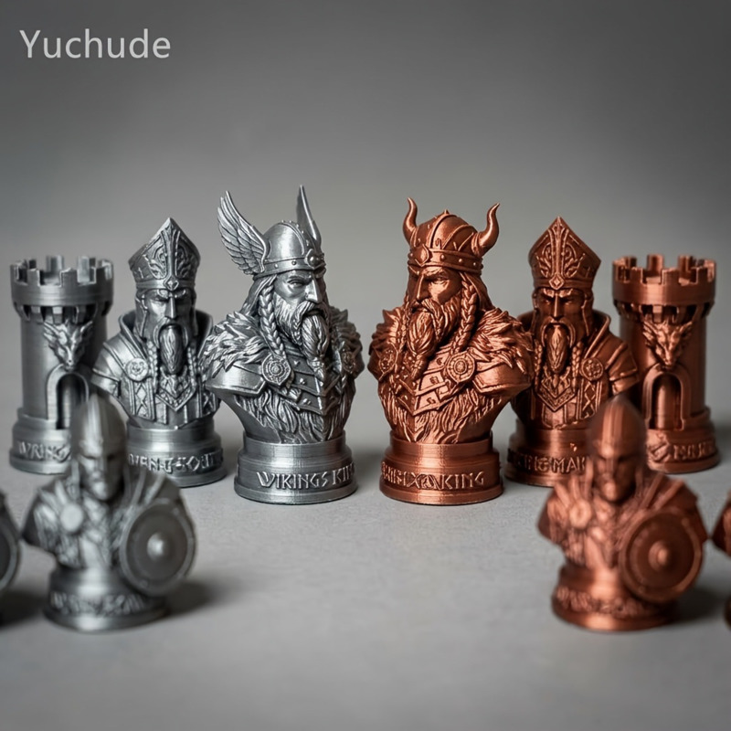 ตัวหมากรุกไวกิ้งพิมพ์ 3 มิติ,  - Board Game Vikings บทวิจารณ์และราคา