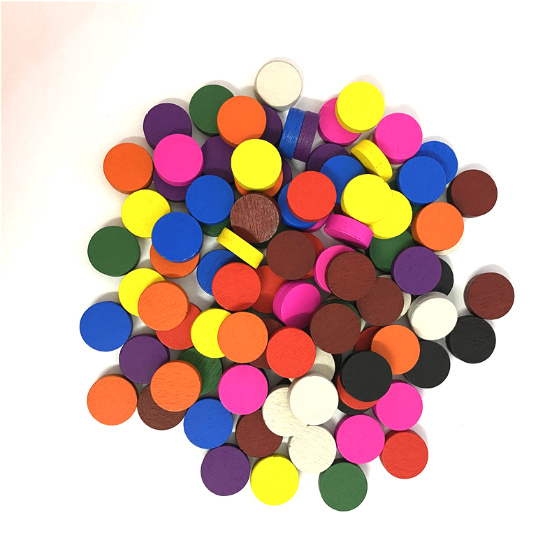 50 ชิ้น 15*5 มม.11 สีไม้ Disk  - Board Game Hegemony บทวิจารณ์และราคา