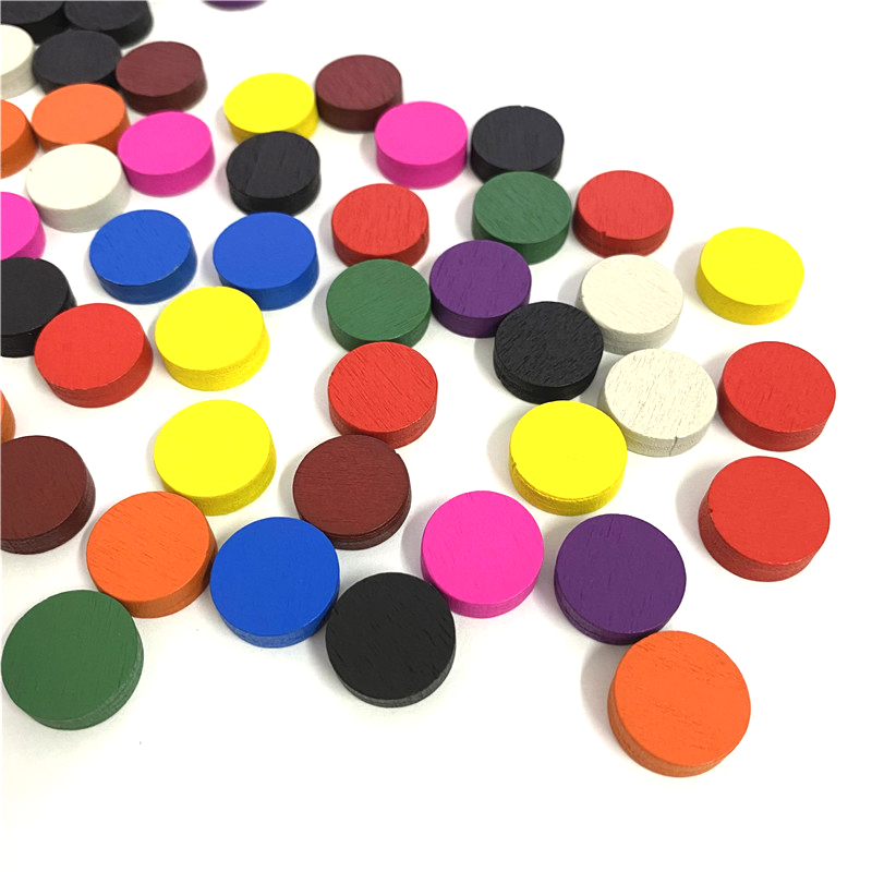 50 ชิ้น 15*5 มม.11 สีไม้ Disk  - Board Game Hegemony บทวิจารณ์และราคา