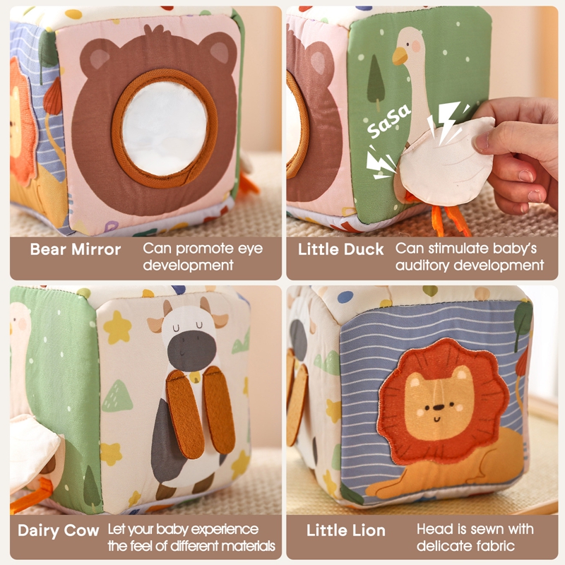 Montessori ของเล่น Magic ผ้าฝ้ - Board Game Box บทวิจารณ์และราคา