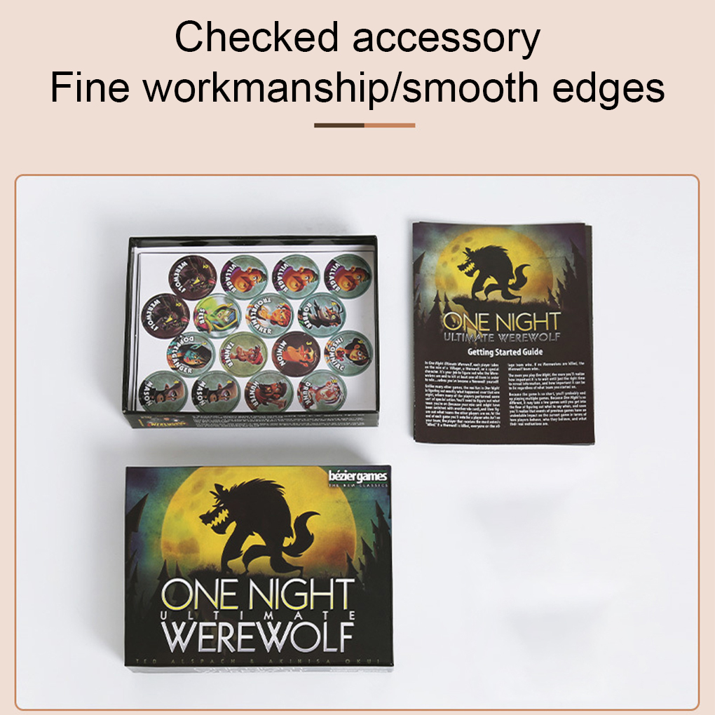 เกมไพ่ One Night Ultimate Were - Board Game Werewolf บทวิจารณ์และราคา