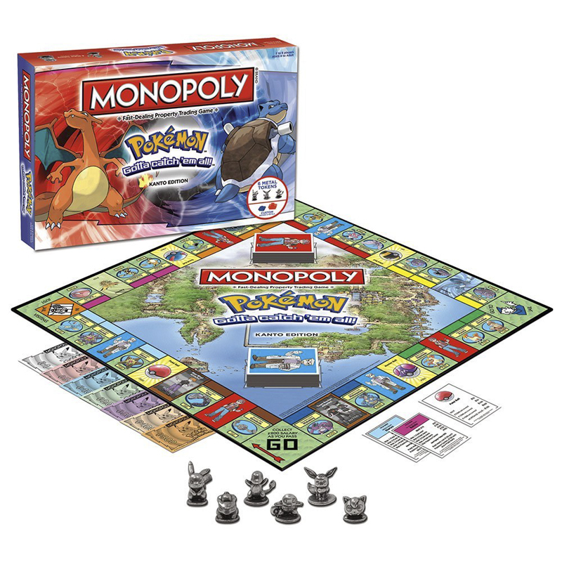 การ์ดเกมกระดานโปเกมอน MONOPOLY - Board Game Monopoli บทวิจารณ์และราคา