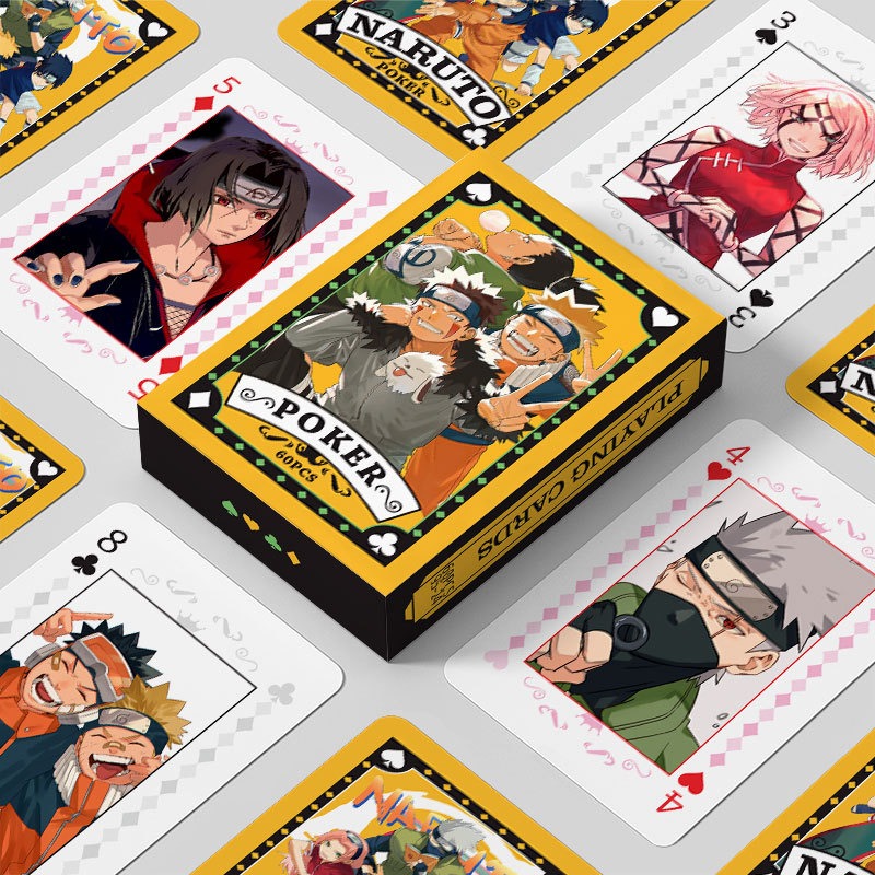 ไพ่การ์ตูนเคลือบกระดาษลายการ์ต - Board Game Naruto บทวิจารณ์และราคา