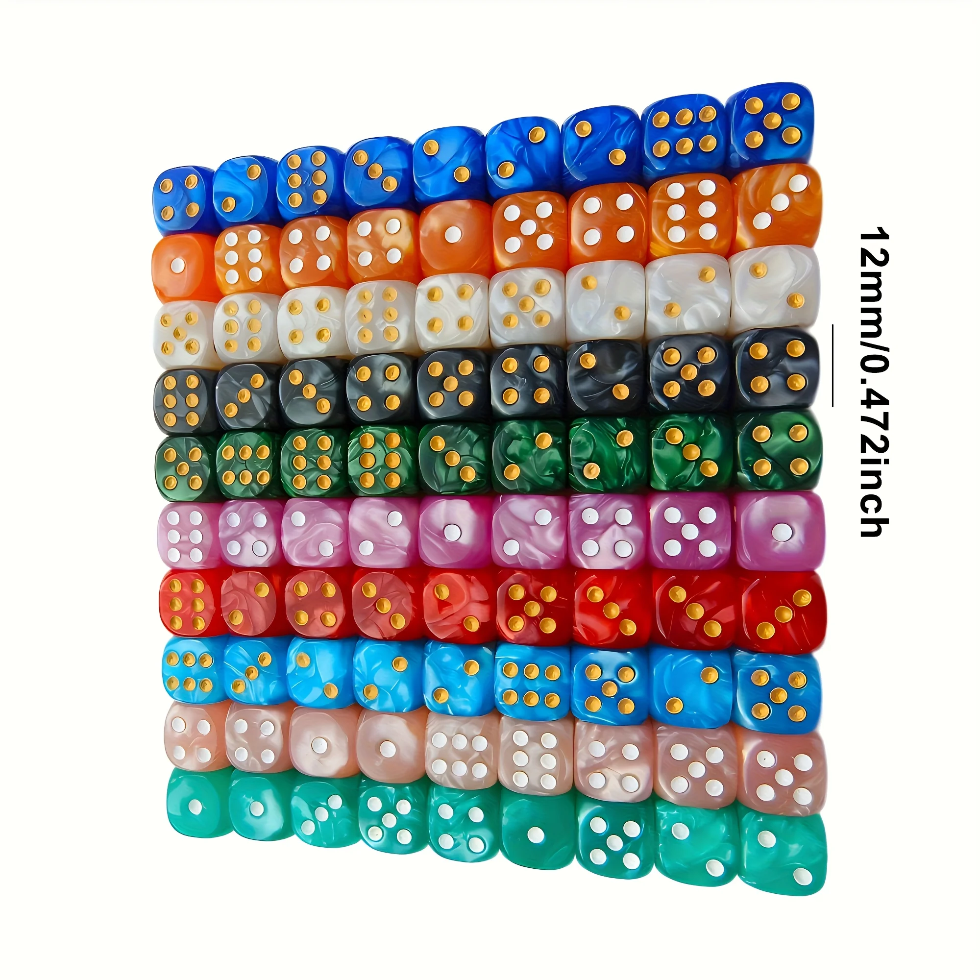 ลูกเต๋าอะคริลิก 6 ด้าน ขนาด 12 - Board Game Live บทวิจารณ์และราคา