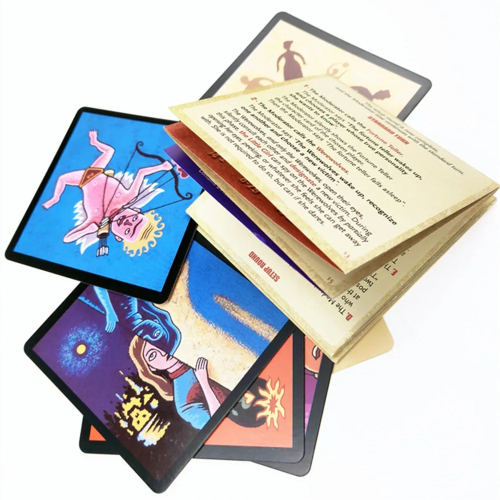 เกมกระดานกำจัดมนุษย์หมาป่า การ - Board Game Werewolf บทวิจารณ์และราคา