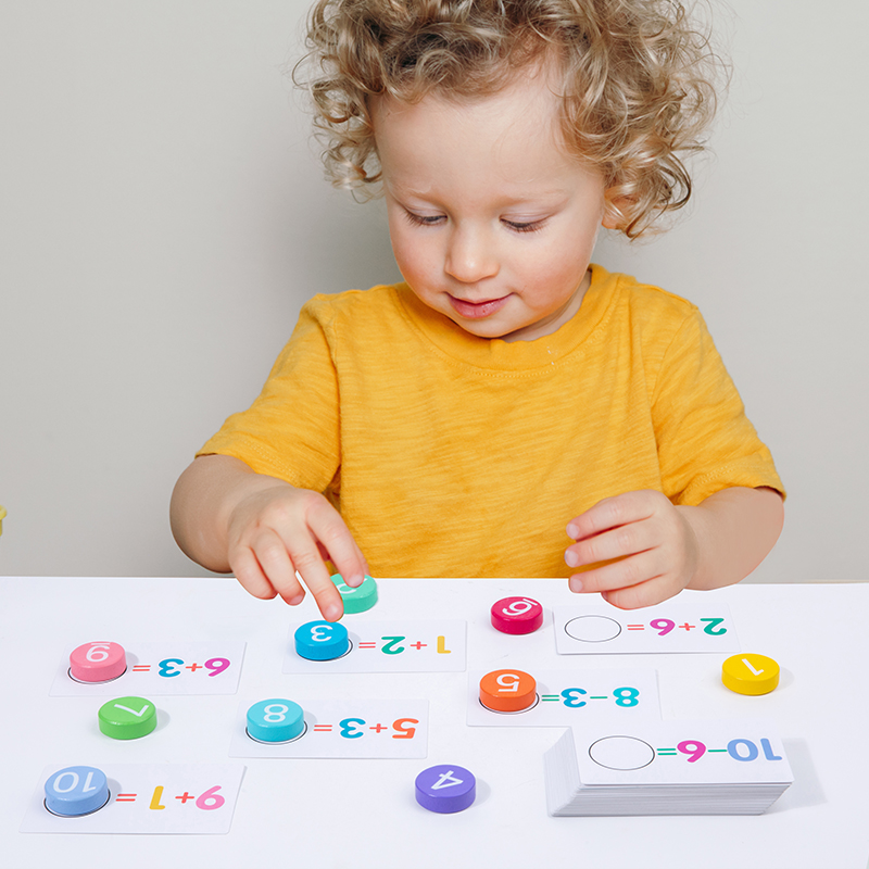 เด็ก Montessori ของเล่นคณิตศาส - Cooperative Card Game บทวิจารณ์และราคา