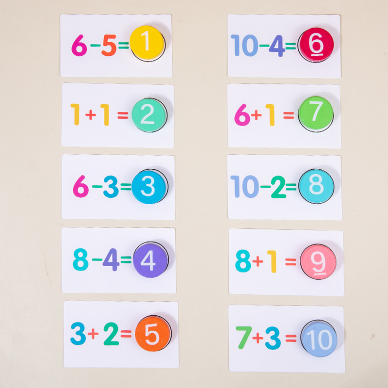 เด็ก Montessori ของเล่นคณิตศาส - Cooperative Card Game บทวิจารณ์และราคา