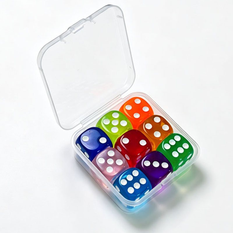 ชุดลูกเต๋าคลาสสิก 9 ชิ้นในกล่อ - Board Game Box บทวิจารณ์และราคา