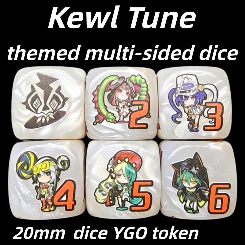 ยูกิโอ! ลูกเต๋าหลายด้าน Kewl T - Board Game Hegemony บทวิจารณ์และราคา