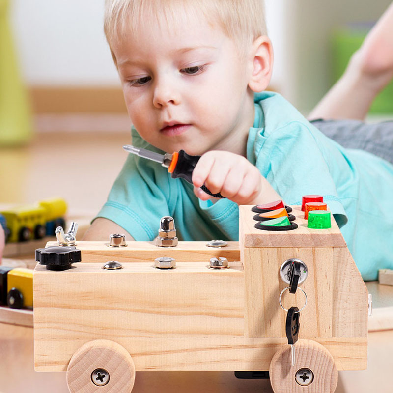 ไม้ Montessori Busy Board Sens - Board Game Box บทวิจารณ์และราคา