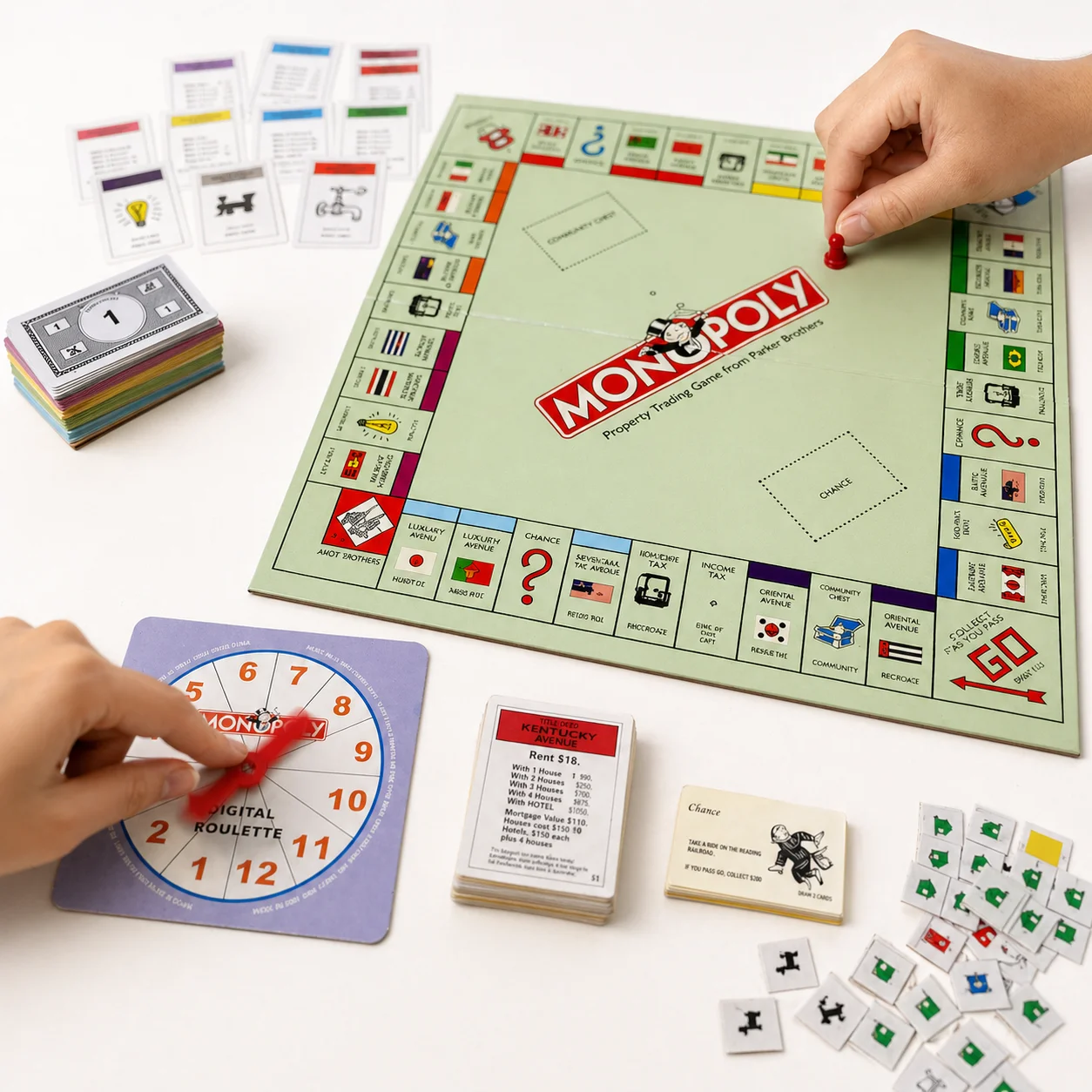 เกมกระดานโมโนโพลีคลาสสิก เกมซื - Board Game Monopoli บทวิจารณ์และราคา