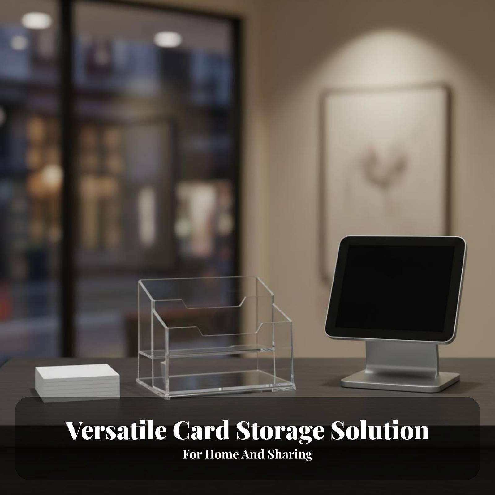 แท่นวางการ์ดอะคริลิก ประหยัดพื - Game Storage Box บทวิจารณ์และราคา