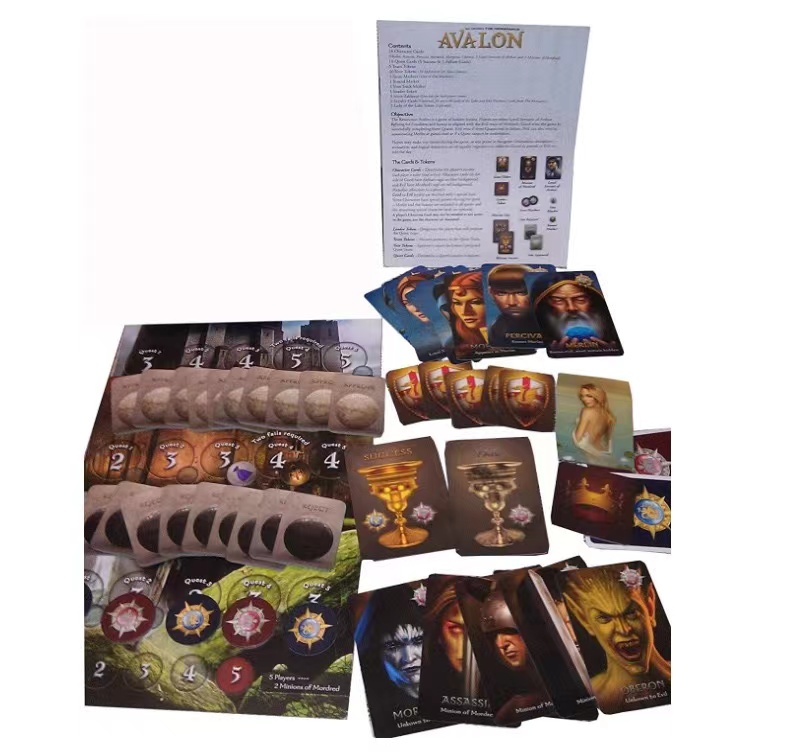 บอร์ดอินดี้และการ์ด |   ความต้ - Board Game Avalon บทวิจารณ์และราคา
