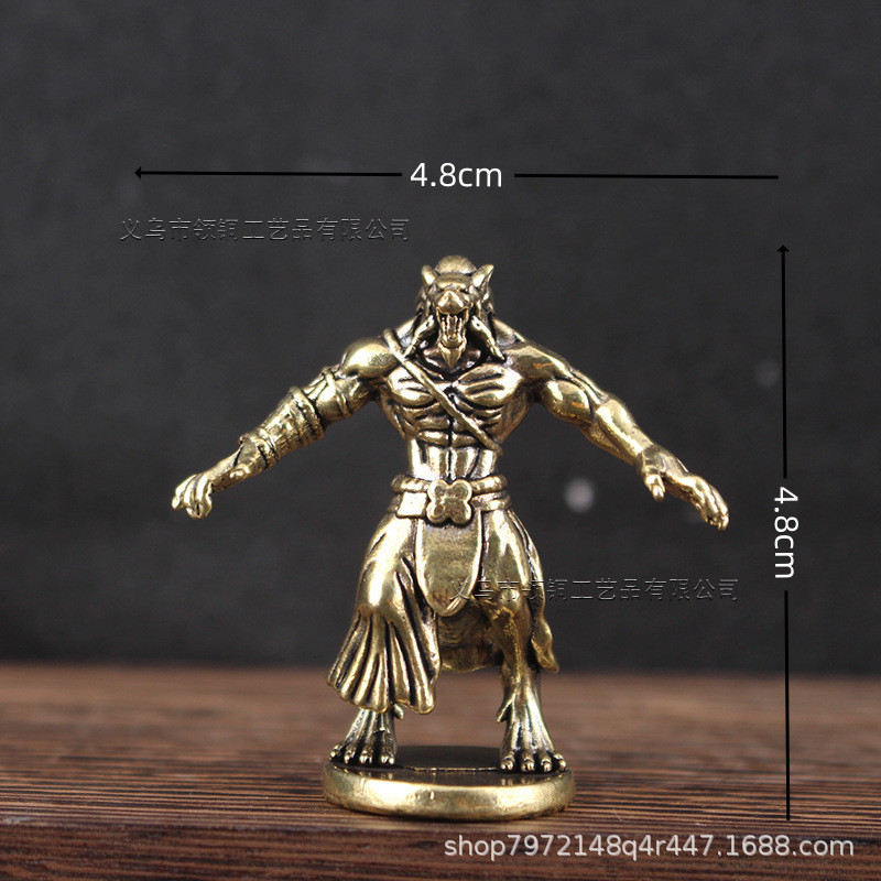 ทองเหลืองมนุษย์หมาป่า Miniatur - Board Game Werewolf บทวิจารณ์และราคา