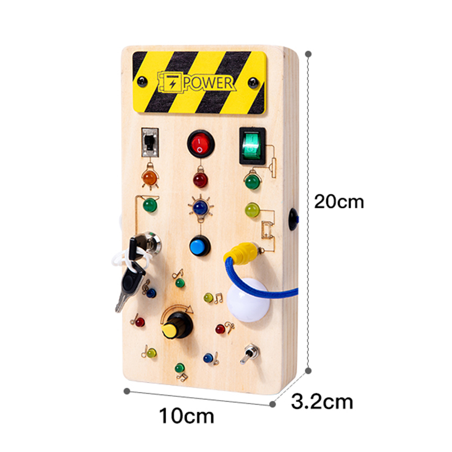 Montessori Busy Board Sensory  - Board Game Anak บทวิจารณ์และราคา