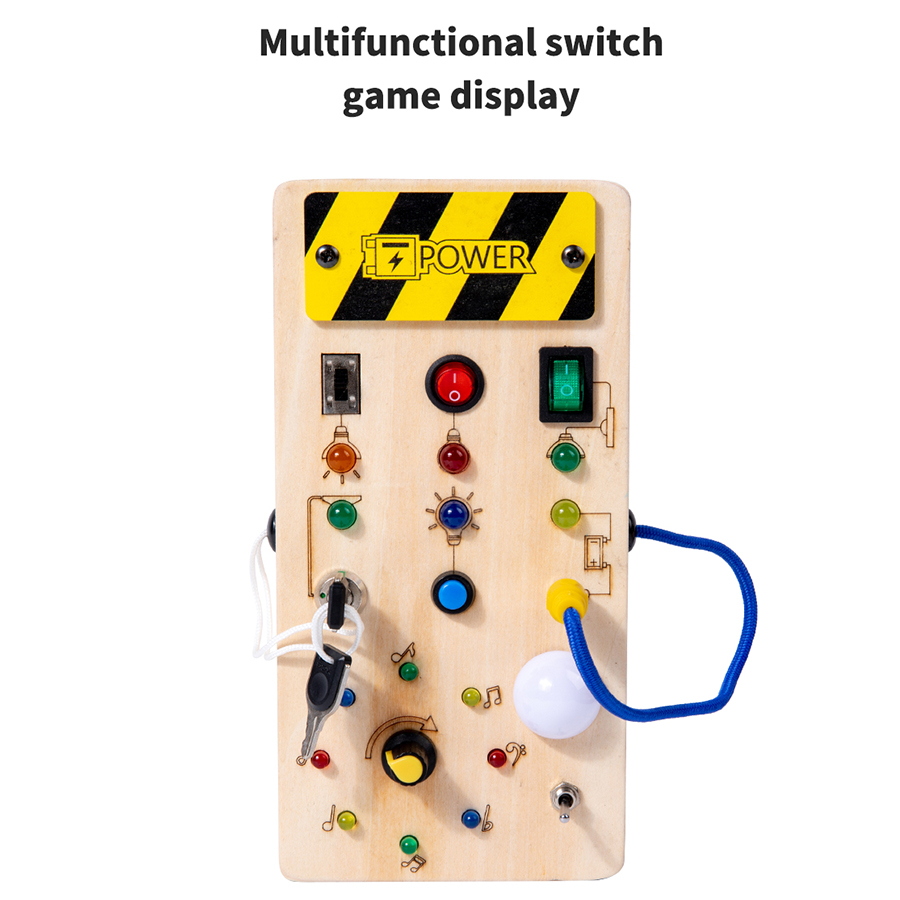 Montessori Busy Board Sensory  - Board Game Anak บทวิจารณ์และราคา