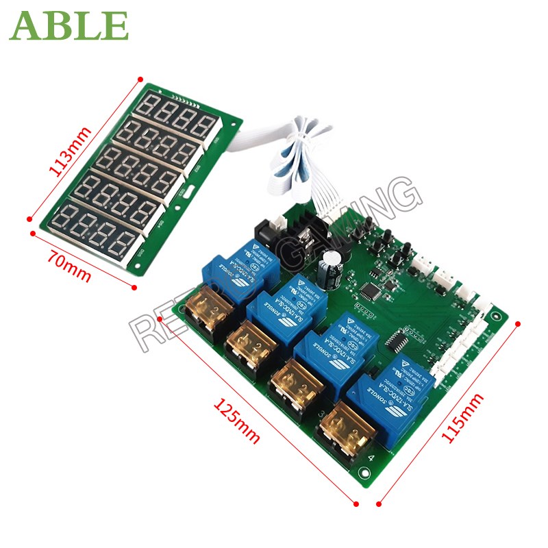 JY-215 Inbuilt เคาน์เตอร์ 4 ช่ - Board Game Hegemony บทวิจารณ์และราคา