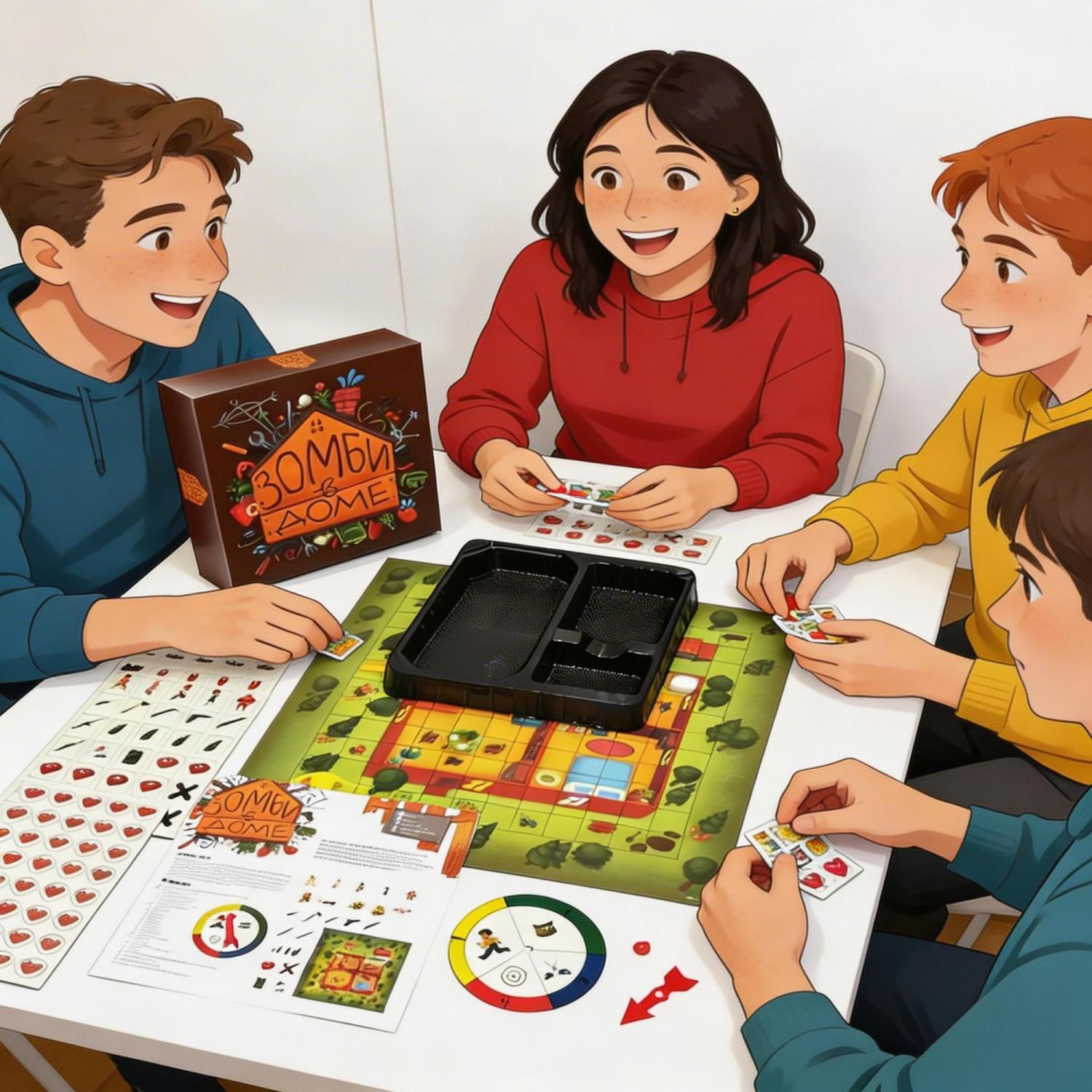 เกมกระดานธีมการเอาชีวิตรอดจากซ - Board Game Zombies บทวิจารณ์และราคา